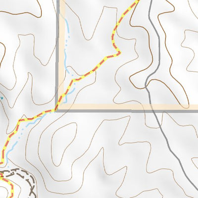 34112SE Page 21 Bradshaw Mountains Topo Preview 2