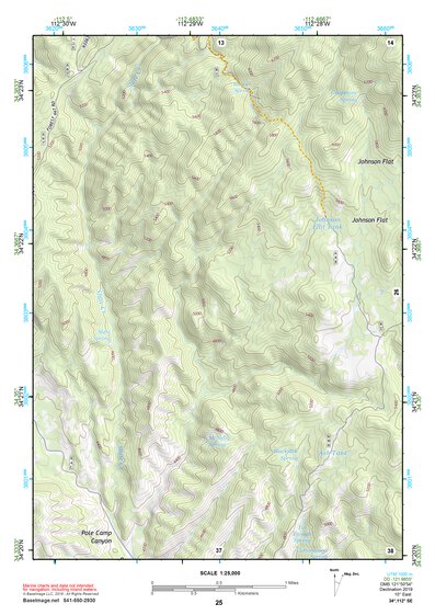 34112SE Page 25 Bradshaw Mountains Topo Preview 1