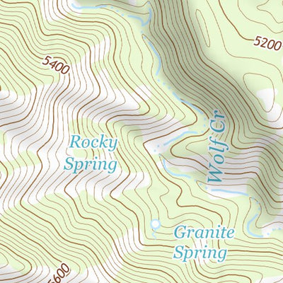 34112SE Page 29 Bradshaw Mountains Topo Preview 2
