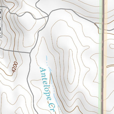 34112SE Page 32 Bradshaw Mountains Topo Preview 3