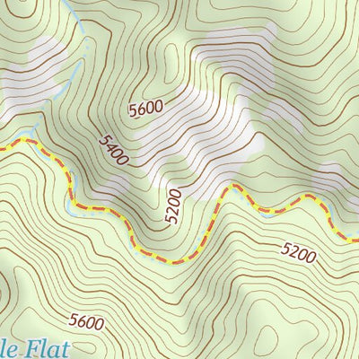 34112SE Page 40 Bradshaw Mountains Topo Preview 3