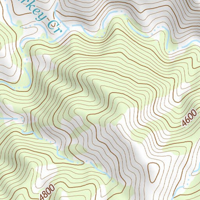 34112SE Page 41 Bradshaw Mountains Topo Preview 3