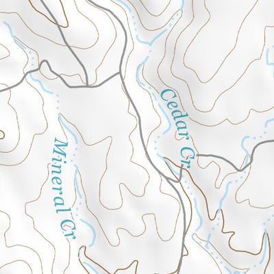 34112SE Page 43 Bradshaw Mountains Topo Preview 2