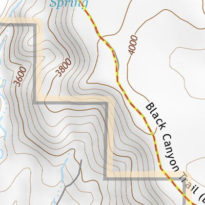 34112SE Page 44 Bradshaw Mountains Topo Preview 2