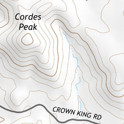 34112SE Page 45 Bradshaw Mountains Topo Preview 2