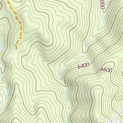 34112SE Page 52 Bradshaw Mountains Topo Preview 2