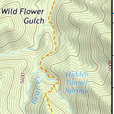 34112SE Page 52 Bradshaw Mountains Topo Preview 3