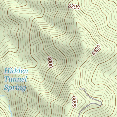 34112SE Page 53 Bradshaw Mountains Topo Preview 3