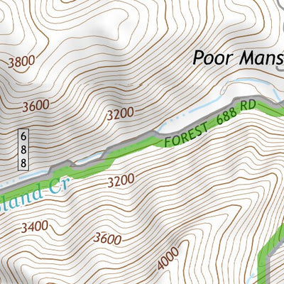 34112SE Page 55 Bradshaw Mountains Topo Preview 3