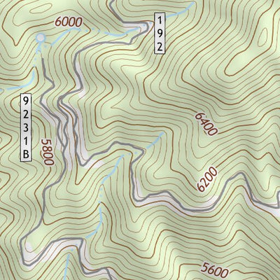 34112SE Page 64 Bradshaw Mountains Topo Preview 3