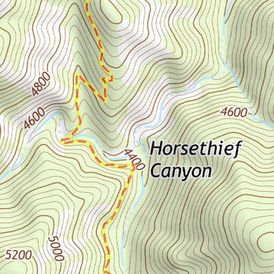 34112SE Page 65 Bradshaw Mountains Topo Preview 3