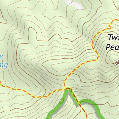34112SE Page 66 Bradshaw Mountains Topo Preview 2