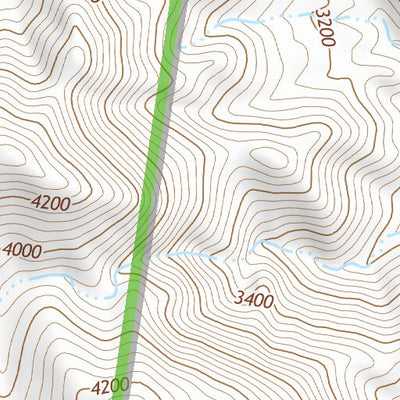 34112SE Page 67 Bradshaw Mountains Topo Preview 3