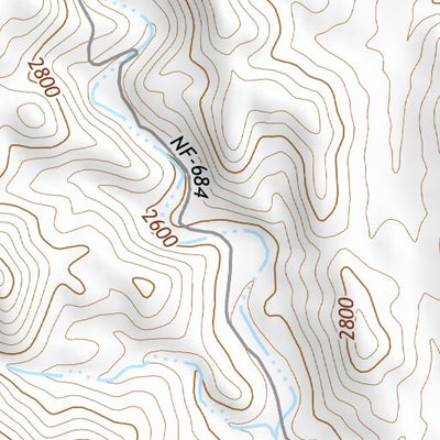 34112SE Page 68 Bradshaw Mountains Topo Preview 2