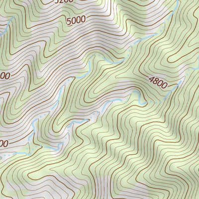 34112SE Page 75 Bradshaw Mountains Topo Preview 3