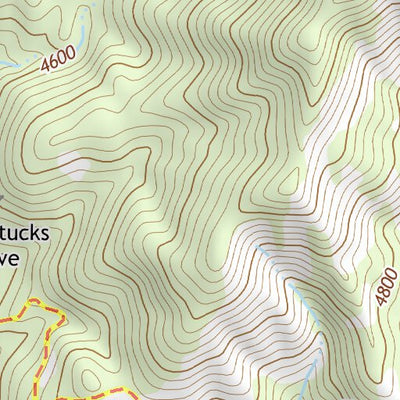 34112SE Page 76 Bradshaw Mountains Topo Preview 2