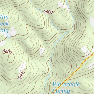 34112SE Page 78 Bradshaw Mountains Topo Preview 3