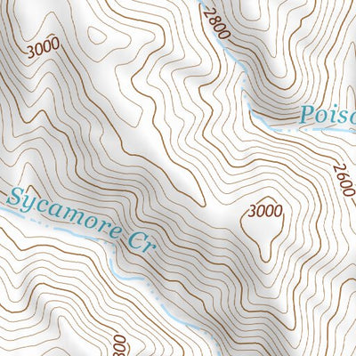 34112SE Page 80 Bradshaw Mountains Topo Preview 3