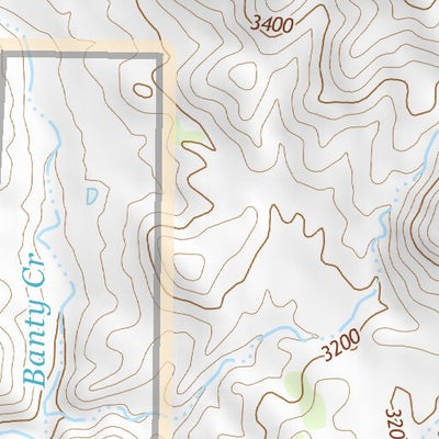 34112SE Page 86 Bradshaw Mountains Topo Preview 2