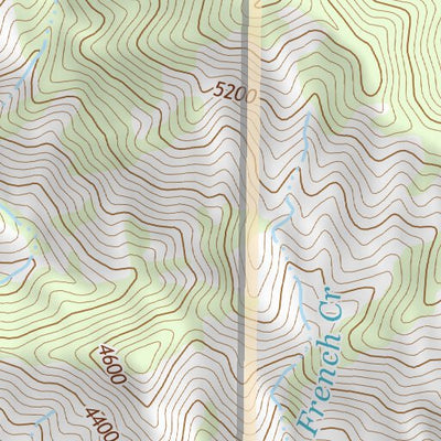 34112SE Page 87 Bradshaw Mountains Topo Preview 3