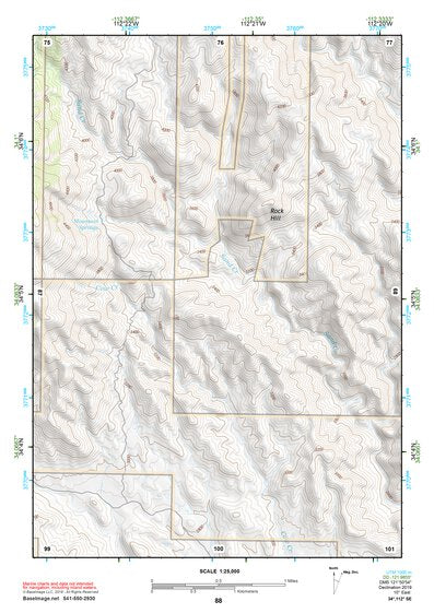 34112SE Page 88 Bradshaw Mountains Topo Preview 1
