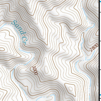 34112SE Page 88 Bradshaw Mountains Topo Preview 3
