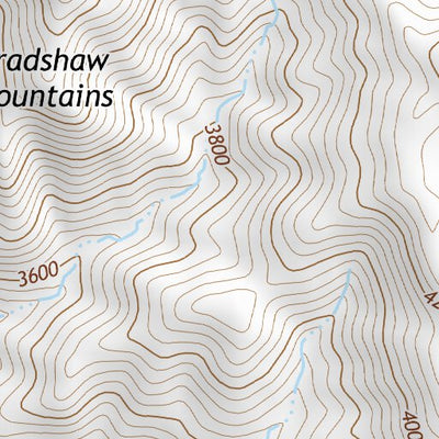 34112SE Page 90 Bradshaw Mountains Topo Preview 2