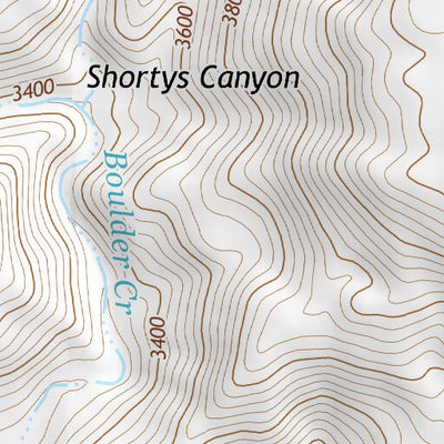 34112SE Page 91 Bradshaw Mountains Topo Preview 3