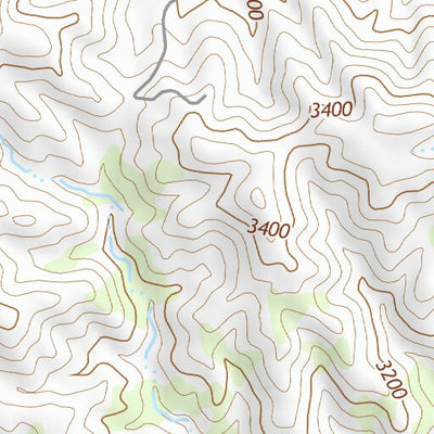 34112SE Page 97 Bradshaw Mountains Topo Preview 2