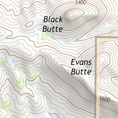 34112SE Page 97 Bradshaw Mountains Topo Preview 3