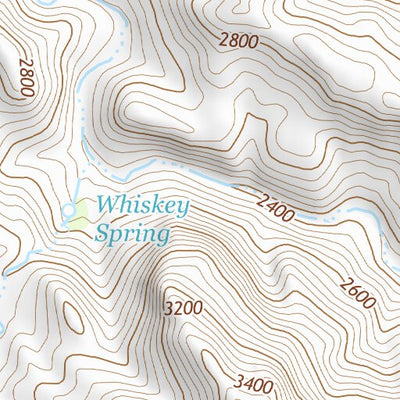 34112SE Page 98 Bradshaw Mountains Topo Preview 3