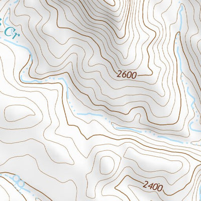 34112SE Page 100 Bradshaw Mountains Topo Preview 2