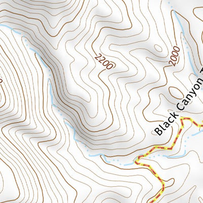34112SE Page 104 Bradshaw Mountains Topo Preview 3