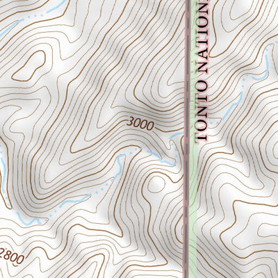 34112SE Page 107 Bradshaw Mountains Topo Preview 3
