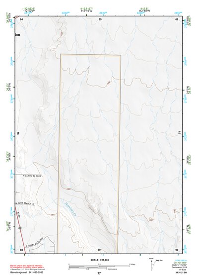 34112SW Page 77 Bradshaw Mountains Topo Preview 1