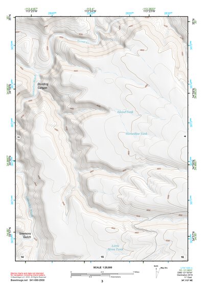 34113NE Page 3 Bagdad Topo Preview 1
