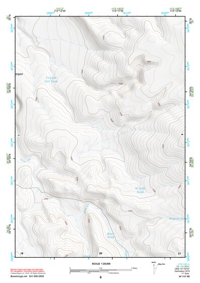 34113NE Page 8 Bagdad Topo Preview 1