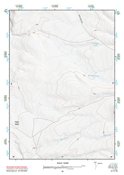 34113NE Page 11 Bagdad Topo Preview 1
