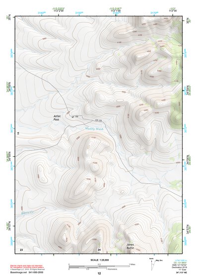 34113NE Page 12 Bagdad Topo Preview 1
