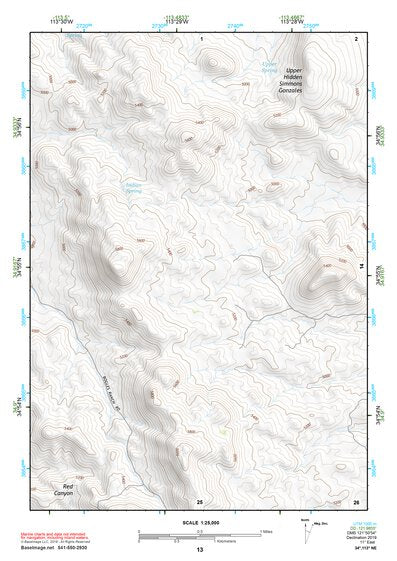 34113NE Page 13 Bagdad Topo Preview 1