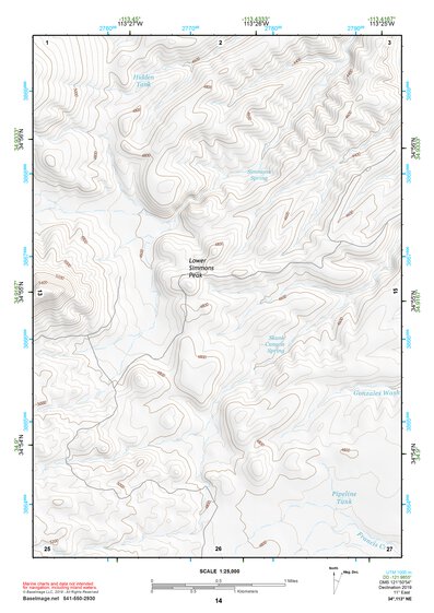 34113NE Page 14 Bagdad Topo Preview 1