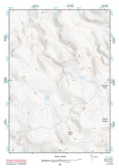 34113NE Page 20 Bagdad Topo Preview 1