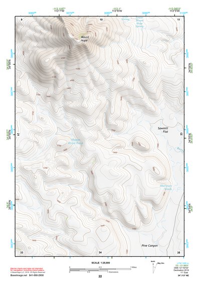 34113NE Page 22 Bagdad Topo Preview 1