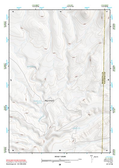 34113NE Page 28 Bagdad Topo Preview 1