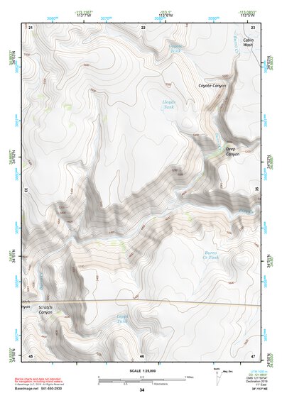 34113NE Page 34 Bagdad Topo Preview 1