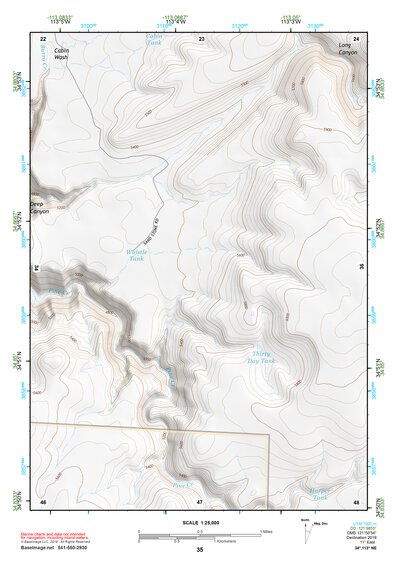 34113NE Page 35 Bagdad Topo Preview 1