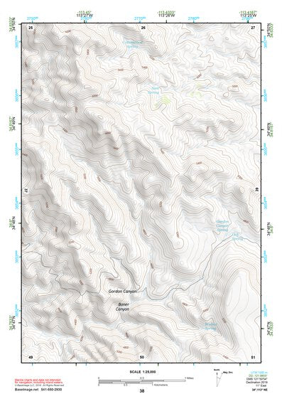34113NE Page 38 Bagdad Topo Preview 1