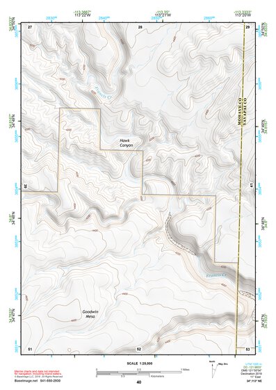 34113NE Page 40 Bagdad Topo Preview 1