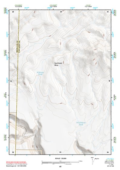 34113NE Page 41 Bagdad Topo Preview 1