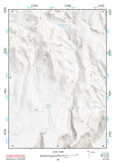 34113NE Page 42 Bagdad Topo Preview 1